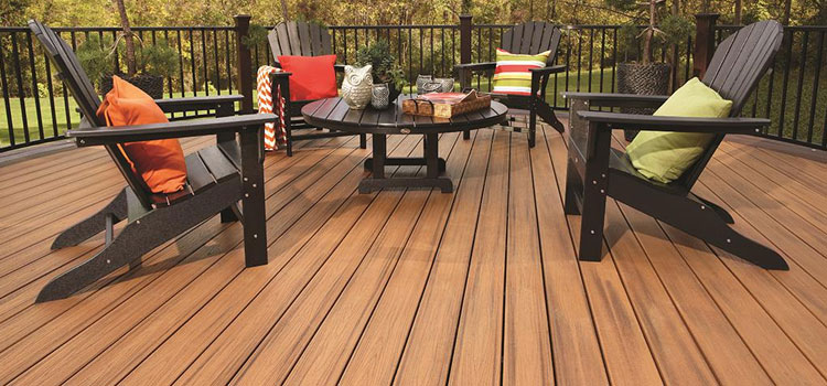 Black TREX Decking in Winnetka, CA