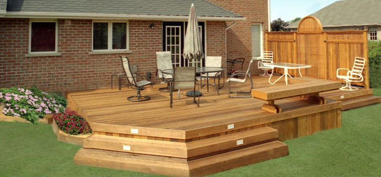 Cedar Composite Decking in Winnetka, CA