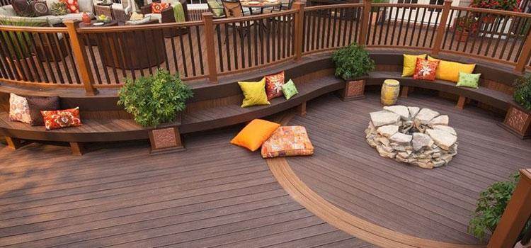 Gray TREX Decking in Winnetka, CA