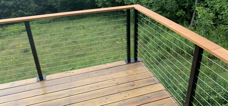 Installing Deck Cable Railing in Winnetka, CA